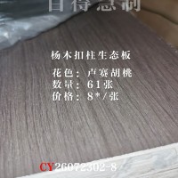 百得慧制-杨木柱生态板-卢赛胡桃61张26072302